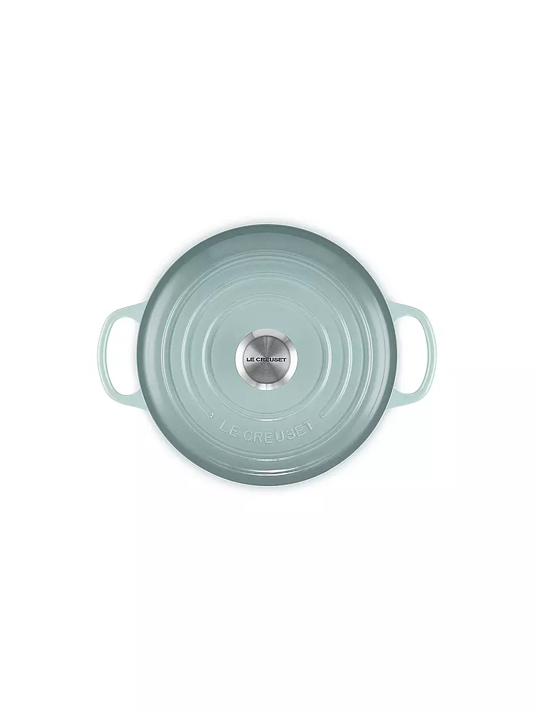 LE CREUSET | Cocotte ronde Signature 24cm/4,2l Sel de Mer | 