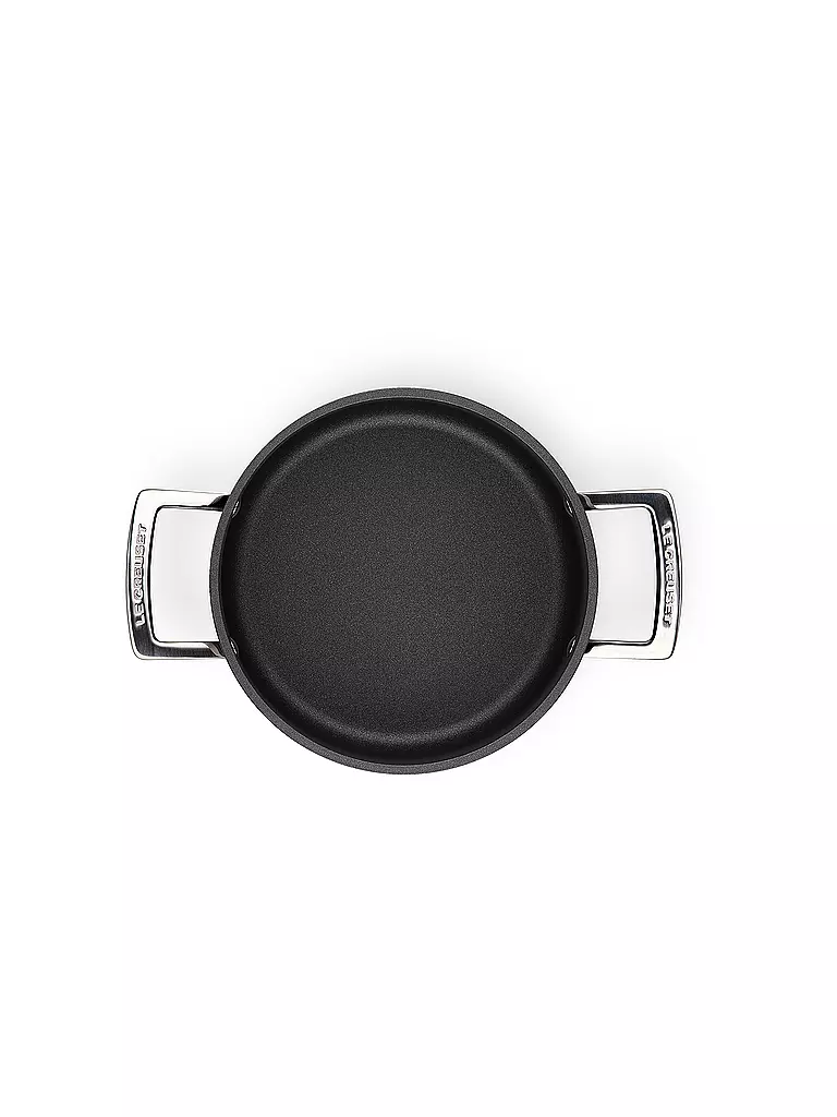 LE CREUSET | Faitout antiadhésif en aluminium avec couvercle 20cm/3,8l Noir | 
