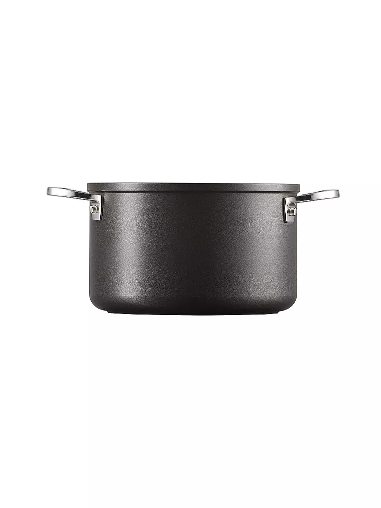 LE CREUSET | Faitout antiadhésif en aluminium avec couvercle 20cm/3,8l Noir | 