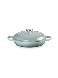 LE CREUSET | Faitout Gourmet SIGNATURE 26cm Sel Marin | Gris clair