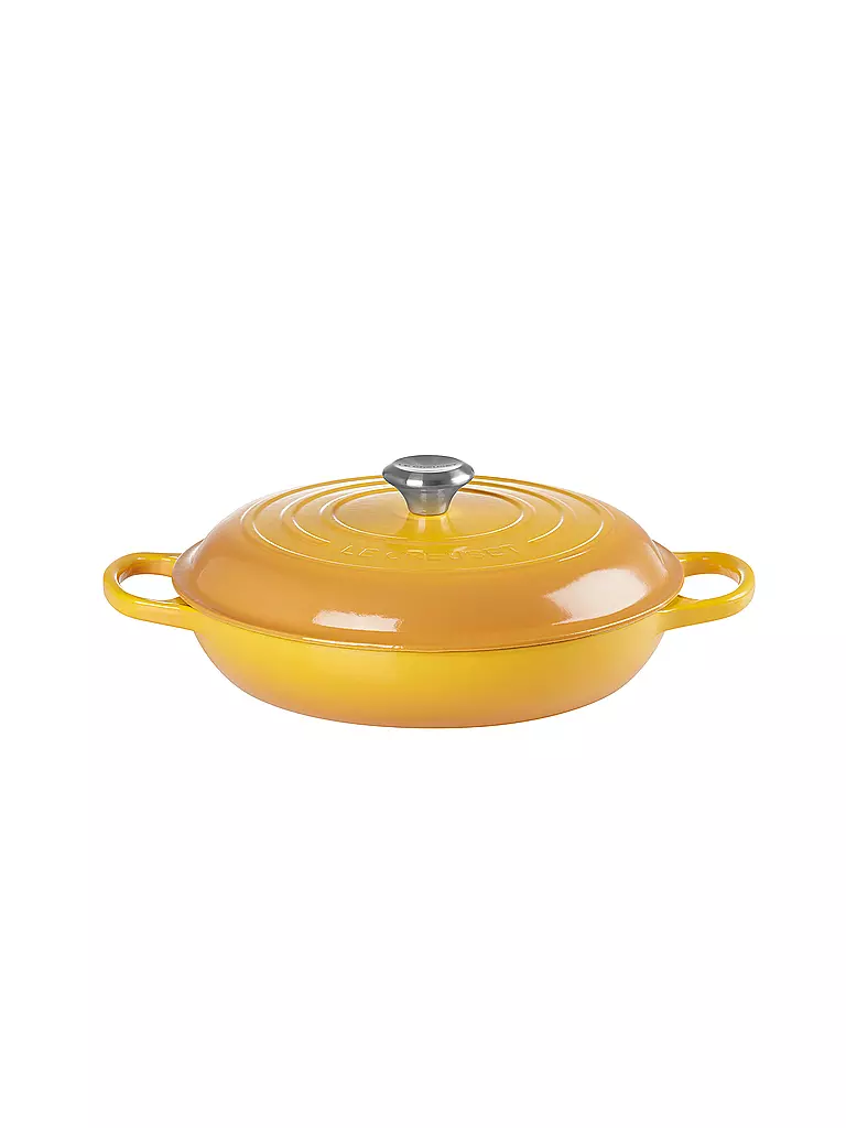 LE CREUSET | Faitout Gourmet SIGNATURE 30cm/3,5l Nectar | gelb