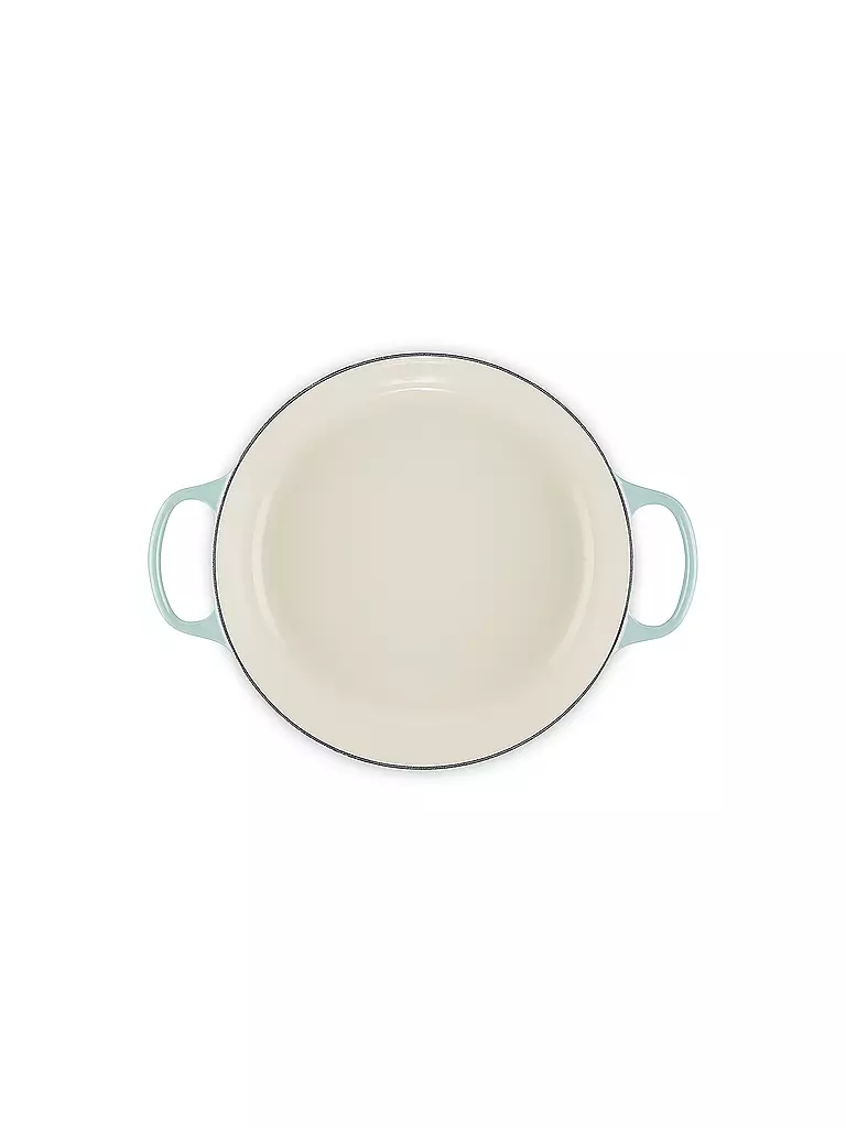 LE CREUSET | Gourmet Profitopf 30cm/3,5l SIGNATURE Sel Marin | hellgrau