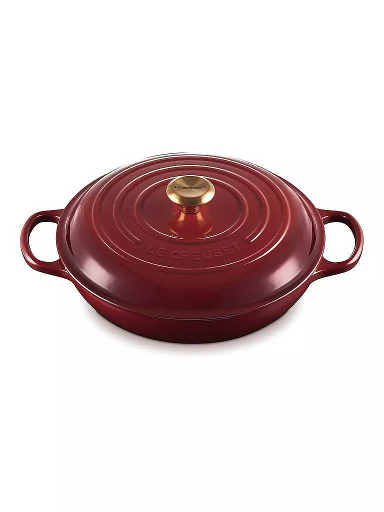 LE CREUSET | Gourmet Profitopf SIGNATURE 30cm/3,2l Grenat | 