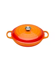 LE CREUSET | Faitout Gourmet SIGNATURE 30cm/3,5l Nectar | Orange