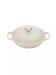 LE CREUSET | Faitout Gourmet SIGNATURE 30cm/3,5l Nectar | Crème