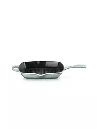 LE CREUSET | Grillpfanne quadratisch 26x26cm "Signature" (Schwarz) | Gris clair