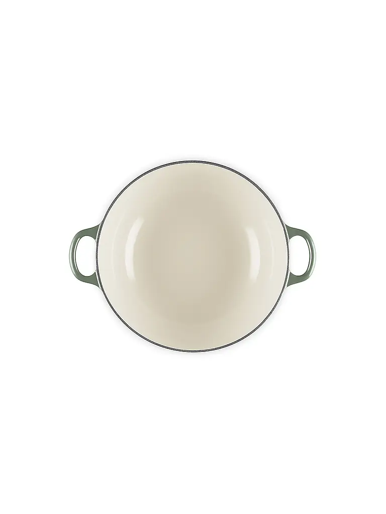 LE CREUSET | Kochtopf mit Deckel 26cm/4,1l  LA MARMITE HOLLY Thyme | Vert foncé