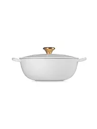 LE CREUSET | Marmite avec couvercle 26cm/4,1l LA MARMITE HOLLY Cotton | Beige
