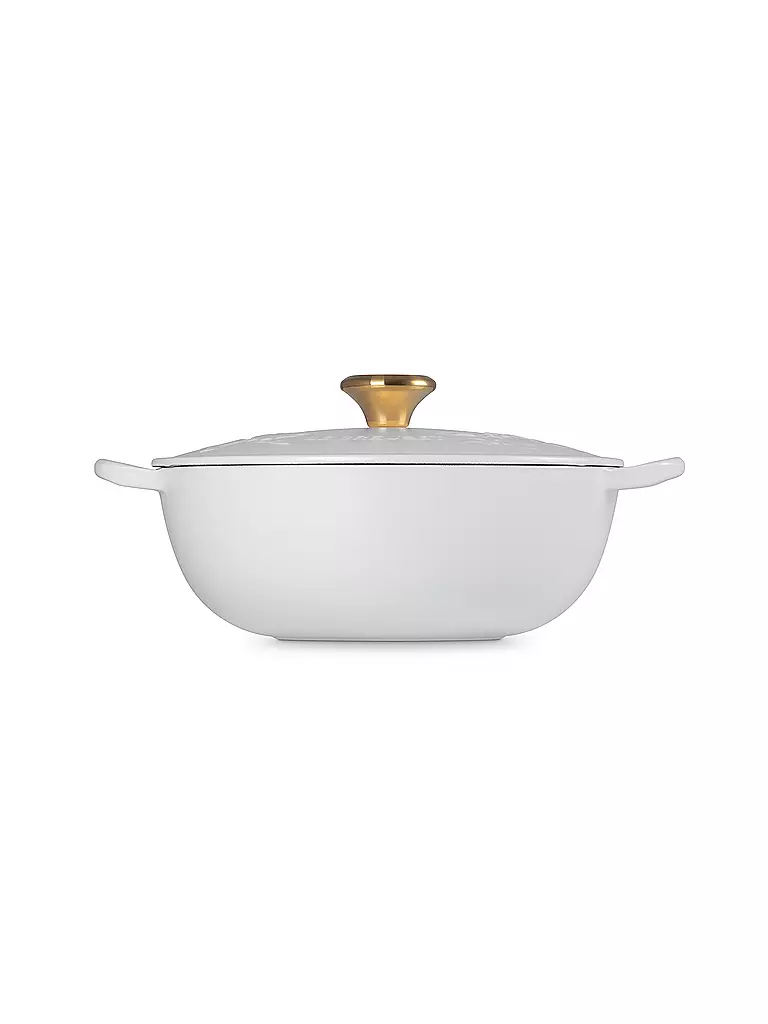 LE CREUSET | Marmite avec couvercle 26cm/4,1l LA MARMITE HOLLY Cotton | Beige