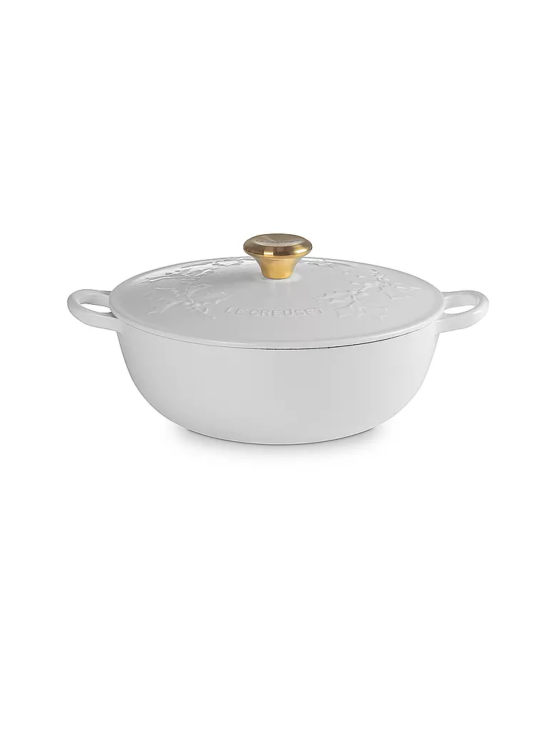 LE CREUSET | Marmite avec couvercle 26cm/4,1l LA MARMITE HOLLY Cotton | Beige