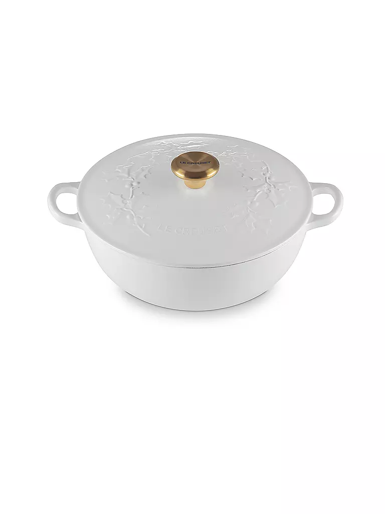 LE CREUSET | Marmite avec couvercle 26cm/4,1l LA MARMITE HOLLY Cotton | Beige