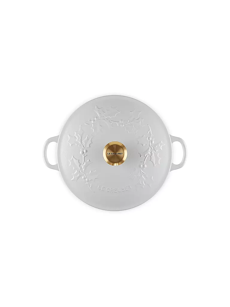 LE CREUSET | Marmite avec couvercle 26cm/4,1l LA MARMITE HOLLY Cotton | Beige