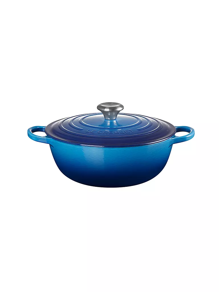 LE CREUSET | Marmite familiale 28cm La Marmite SIGNATURE Azure | blau
