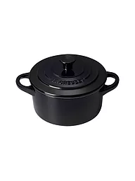 LE CREUSET | Mini-Cocotte POTERIE 10cm/0,2L Sel de Mer | Noir