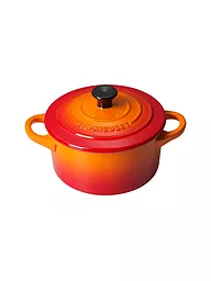 LE CREUSET | Mini-Cocotte POTERIE 10cm/0,2L Sel de Mer | Orange