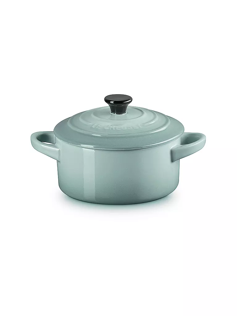 LE CREUSET | Mini-Cocotte POTERIE 10cm/0,2L Sel de Mer | hellgrau