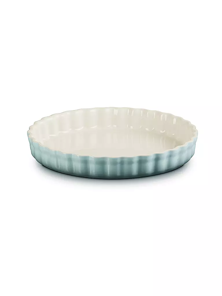 LE CREUSET | Moule à tarte 28cm/2,1l POTERIE Sea Salt | hellgrau