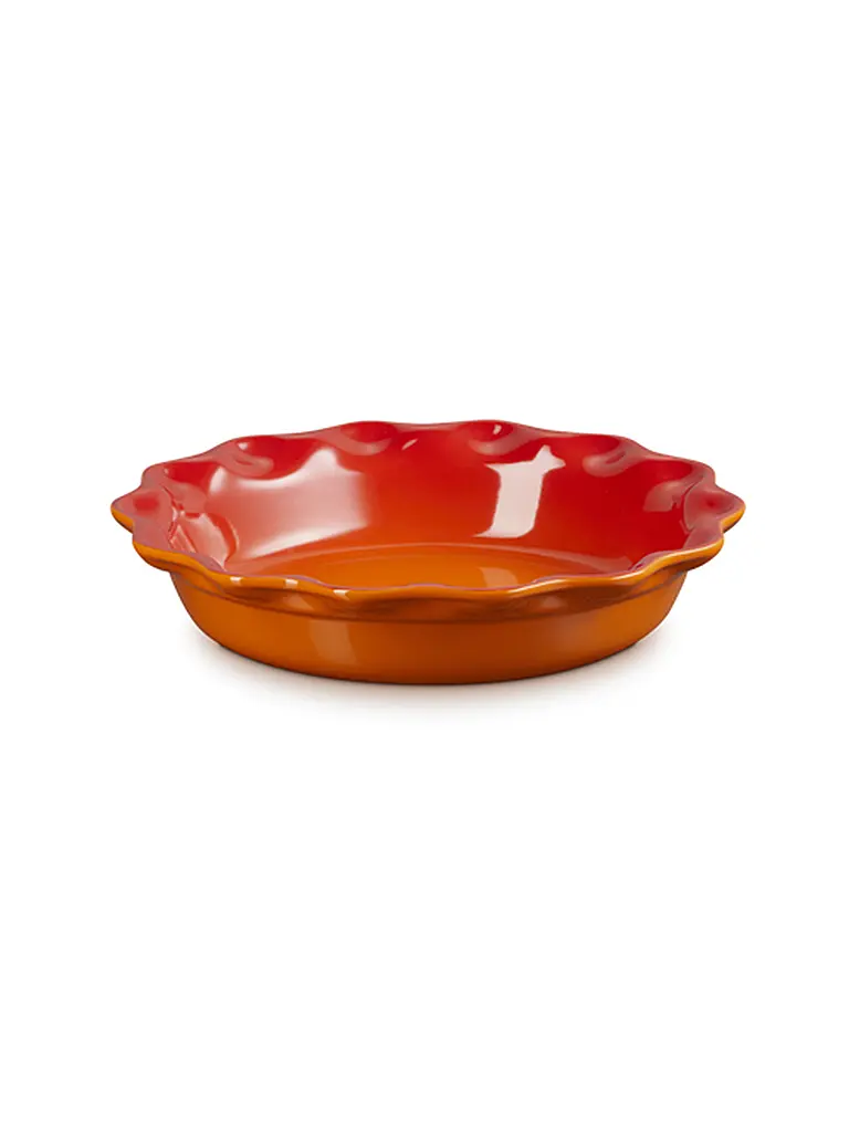 LE CREUSET | Moule à tarte en grès rouge four | orange