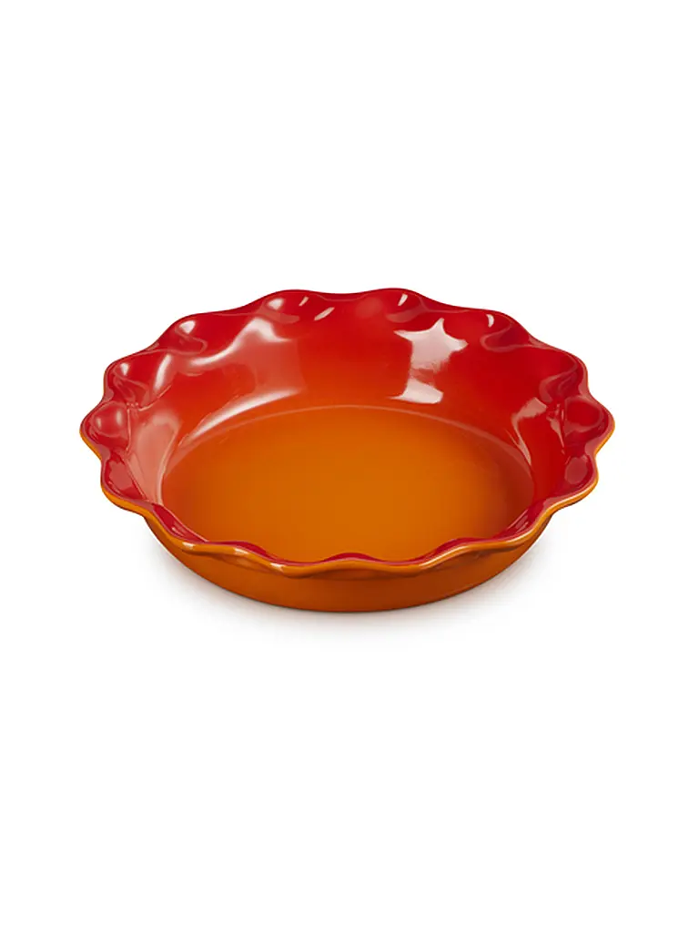 LE CREUSET | Moule à tarte en grès rouge four | orange