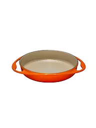 LE CREUSET | Moule à tarte Tartin en fonte 28cm (Rouge four) 2,6l | Orange