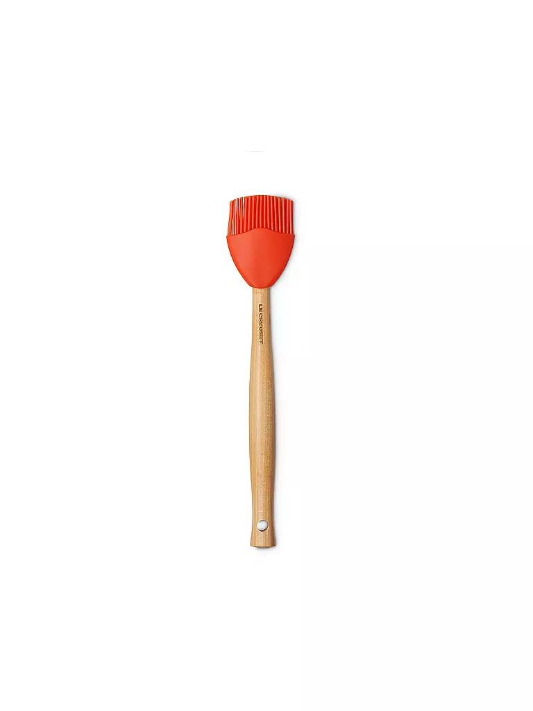 LE CREUSET | Pinceau à pâtisserie CRAFT Silicone/Rouge Volcanique | orange