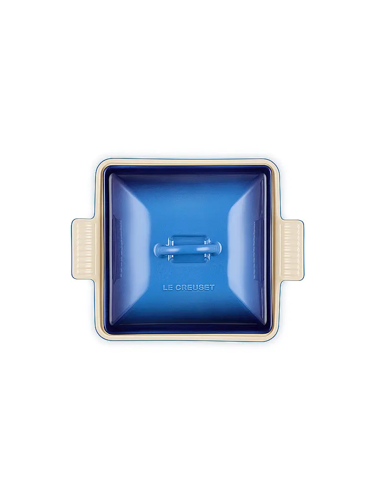 LE CREUSET | Plat à four carré avec couvercle 23cm/2,4l TRADITION Azure | 