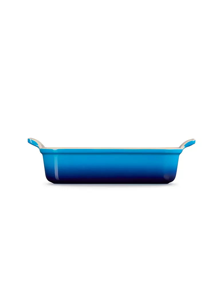 LE CREUSET | Plat à four rectangulaire Tradition en grès 26x19cm/2,4l Azure | 