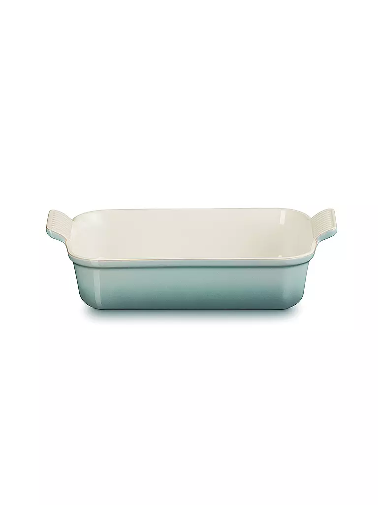 LE CREUSET | Plat à four rectangulaire Tradition en grès 26x19cm/2,4l | hellgrau