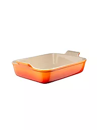 LE CREUSET | Plat à four Tradition 32x24cm/4l Sel de mer | Orange