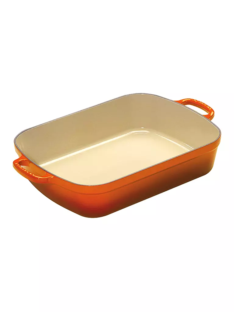 LE CREUSET | Plat à rôtir 37x29cm/6,6l (Rouge four) | orange