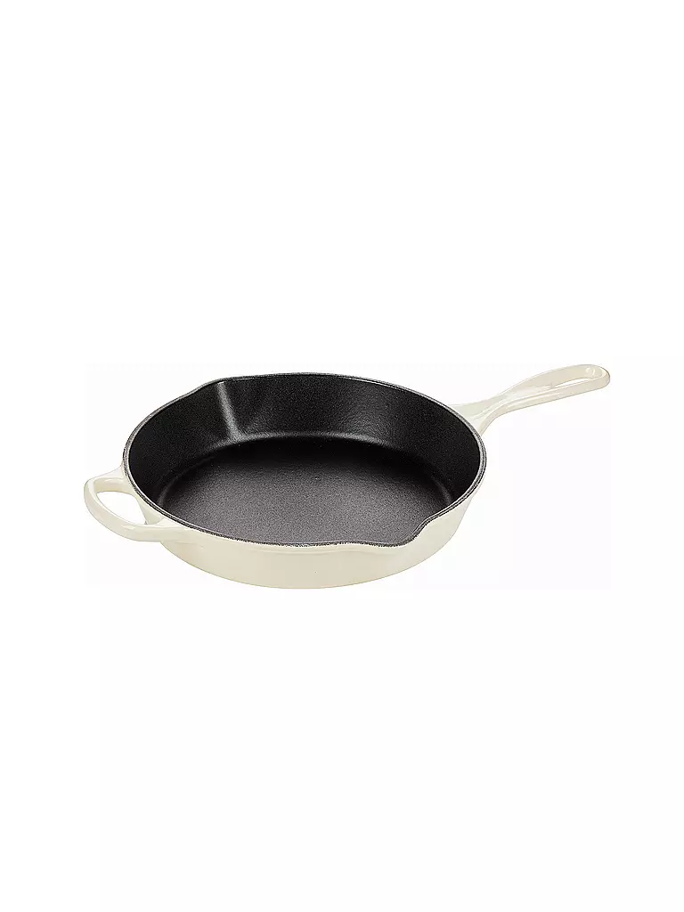 LE CREUSET | Poêle à frire et de service Signature 26cm/2l Meringue | creme