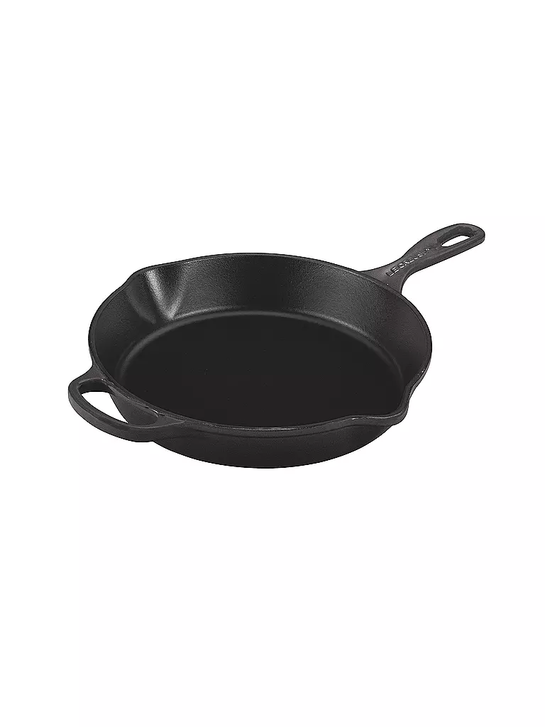 LE CREUSET | Poêle de service haute "Signature" 26cm/2l (Noir) | schwarz