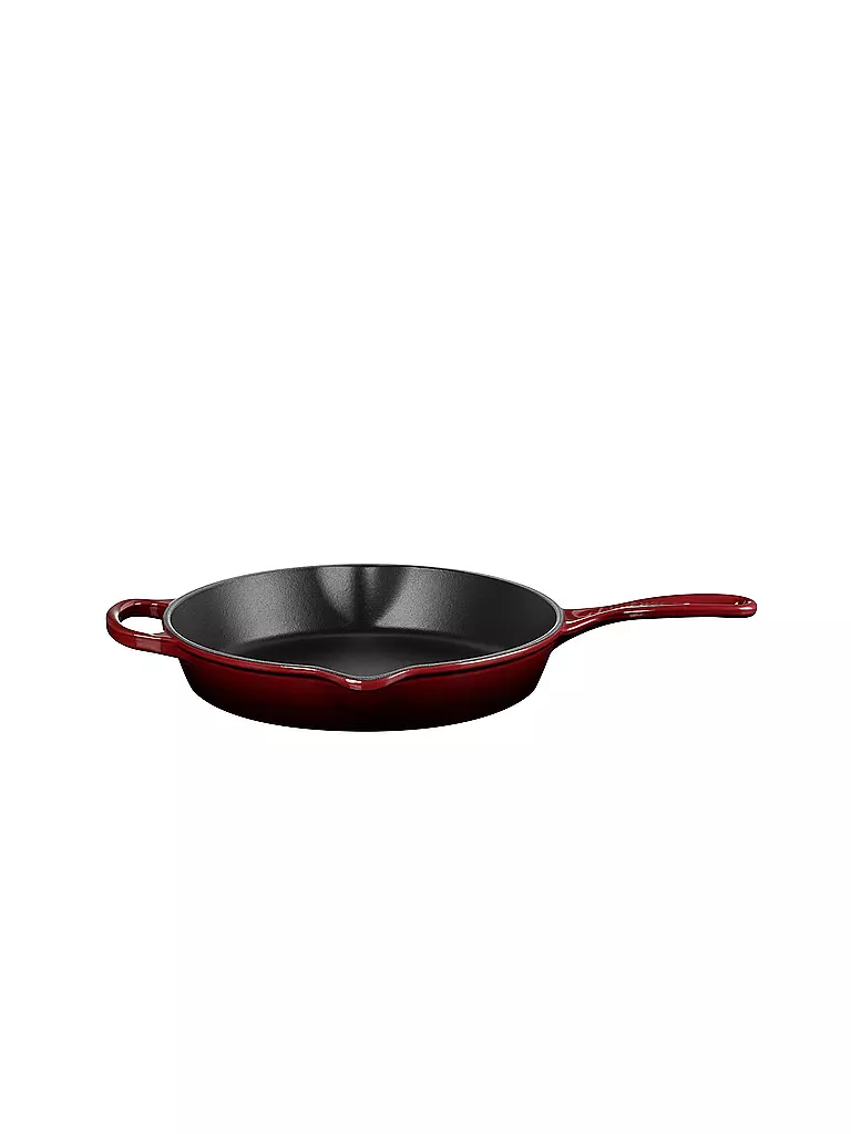 LE CREUSET | Poêle de service haute Signature 26cm/2l Grenat | Rouge foncé