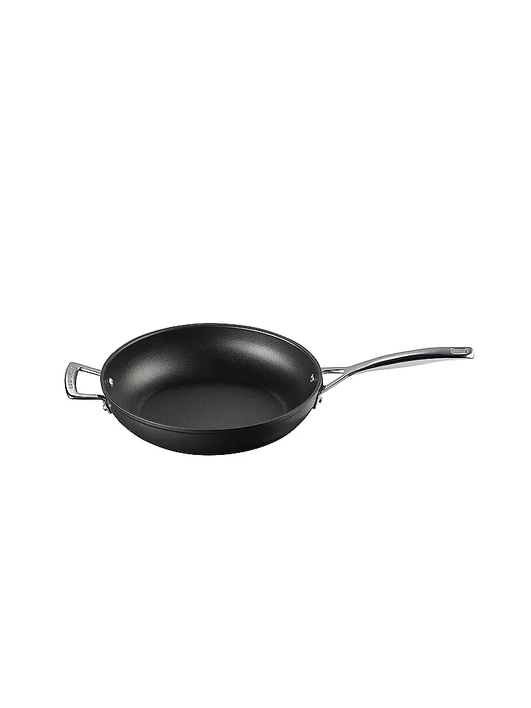 LE CREUSET | Poêle haute antiadhésive en aluminium avec poignée d'assistance 28cm/3,2l | schwarz