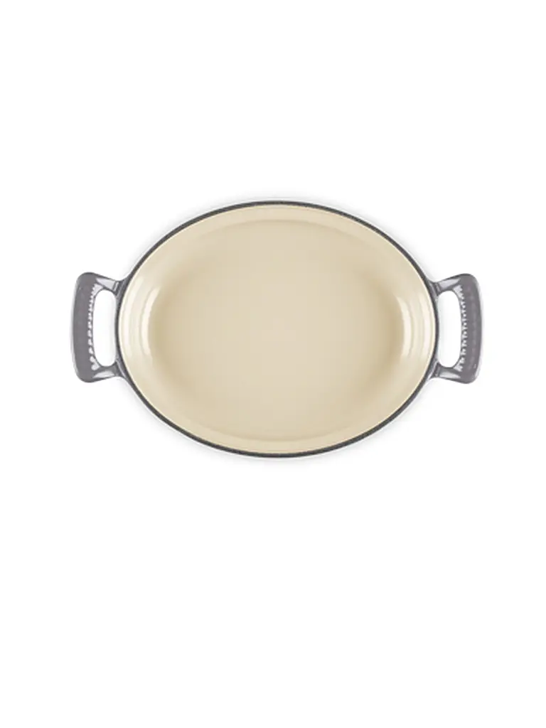 LE CREUSET | Poêle ovale MODERN HERITAGE 28cm Flint | grau