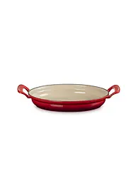 LE CREUSET | Poêle ovale MODERN HERITAGE 28cm Flint | Rouge