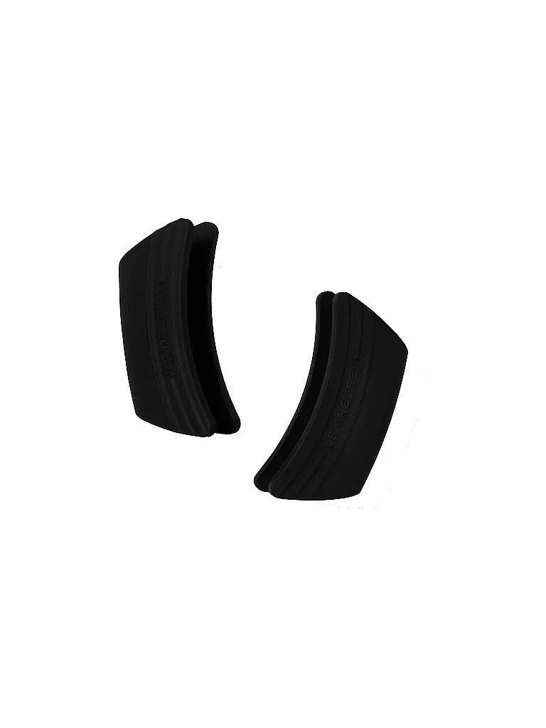 LE CREUSET | Protection de poignée, lot de 2, noir | schwarz