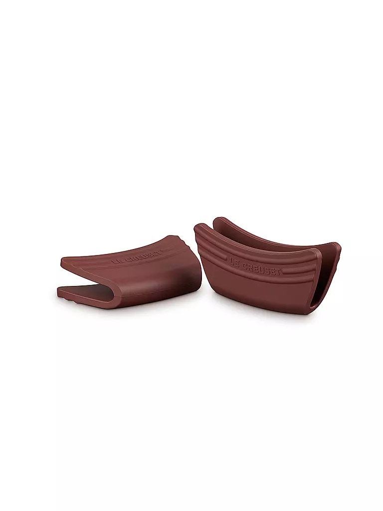 LE CREUSET | Protection de poignée en silicone, lot de 2, Grenat | dunkelrot