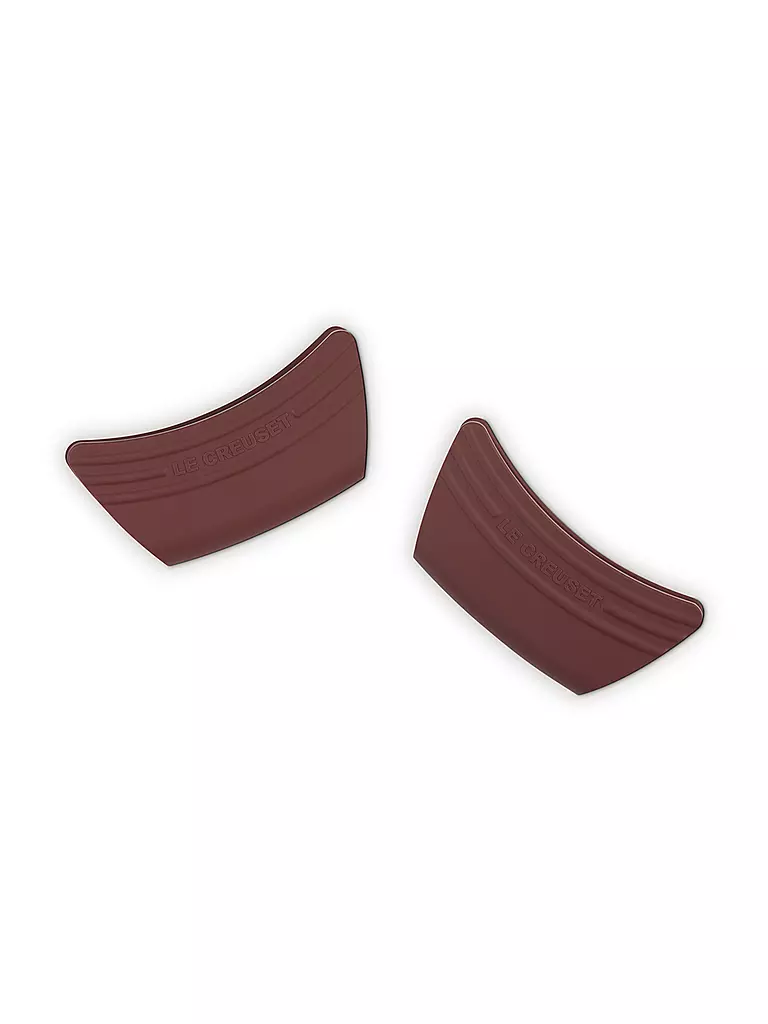 LE CREUSET | Protection de poignée en silicone, lot de 2, Grenat | dunkelrot