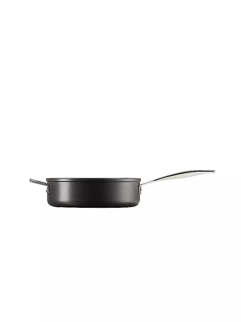 LE CREUSET | Sauteuse antiadhésive en aluminium avec poignée auxiliaire 26cm/4l | schwarz