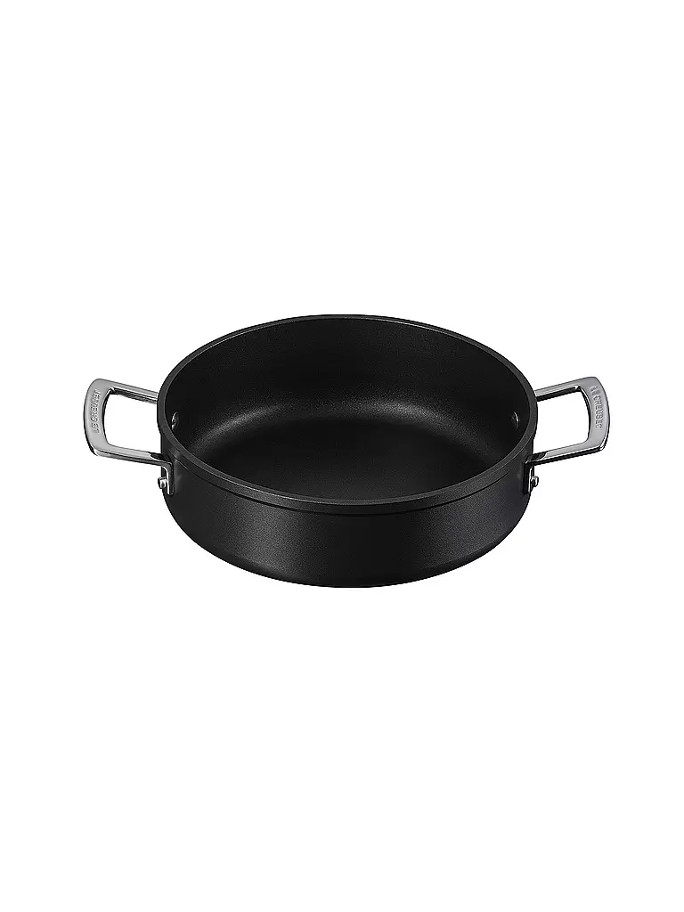 LE CREUSET | Sauteuse en aluminium antiadhésive noire 24cm/3,3l | schwarz