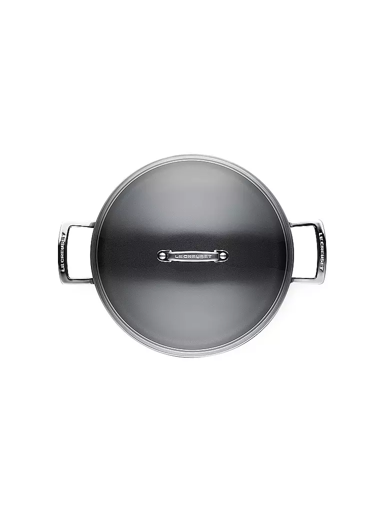 LE CREUSET | Sauteuse en aluminium antiadhésive noire 28cm/5,4l | schwarz