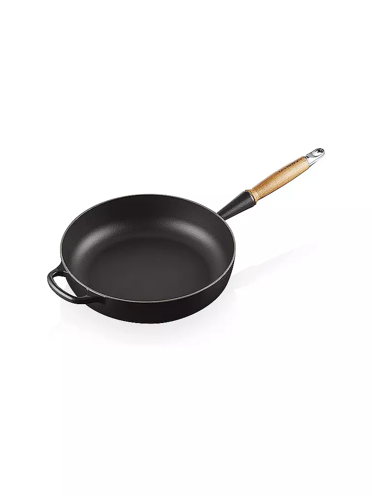 LE CREUSET | Sauteuse Signature 28cm/2,6l Noir | schwarz