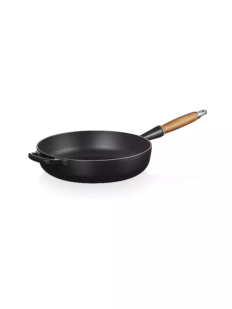 LE CREUSET | Sauteuse Signature 28cm/2,6l Noir | schwarz