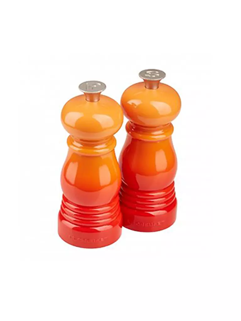 LE CREUSET | Set de moulins petit 2 pièces (Rouge Four) | orange