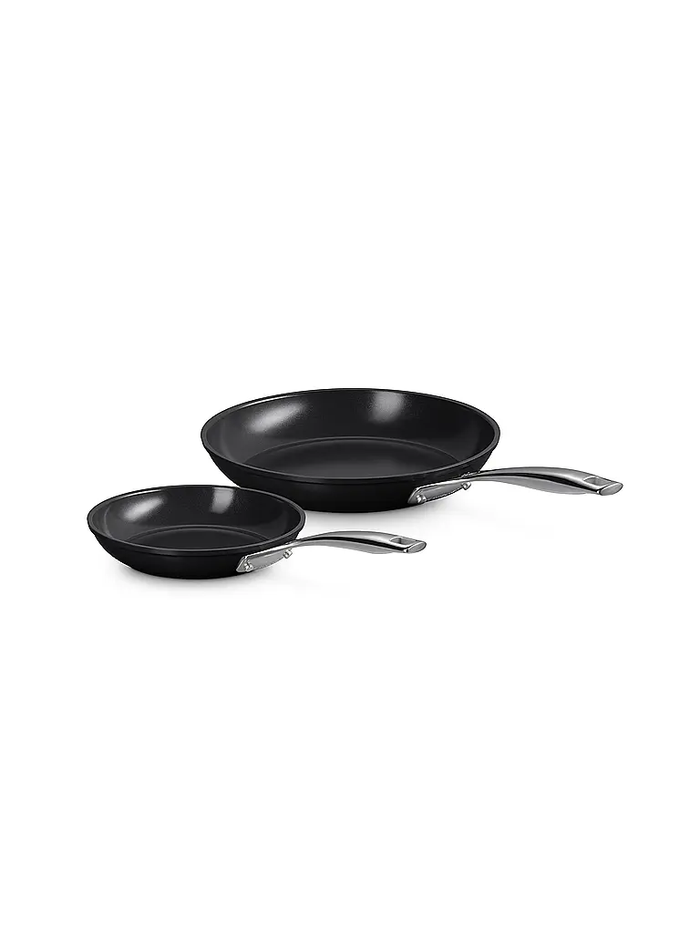 LE CREUSET | Set de poêles 20+26cm Antiadhésif | Noir