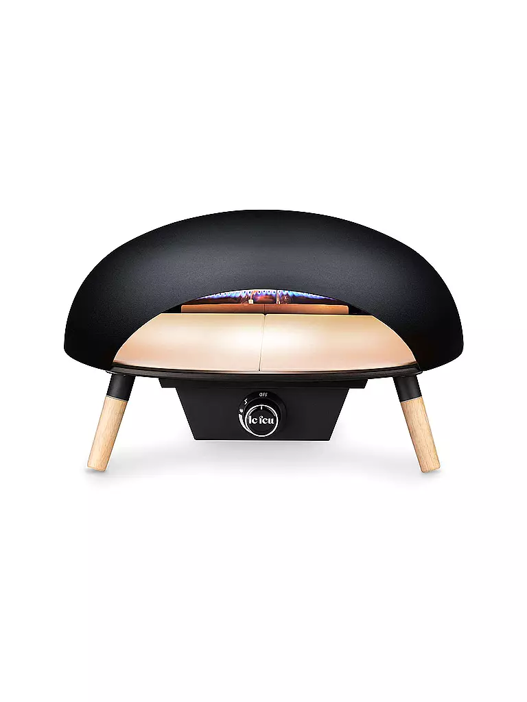 LE FEU | Four à pizza 52cm TURTLE 3.1 Noir | schwarz
