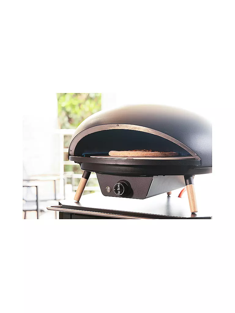 LE FEU | Four à pizza 62cm TURTLE MOTION 3.1 Noir | schwarz