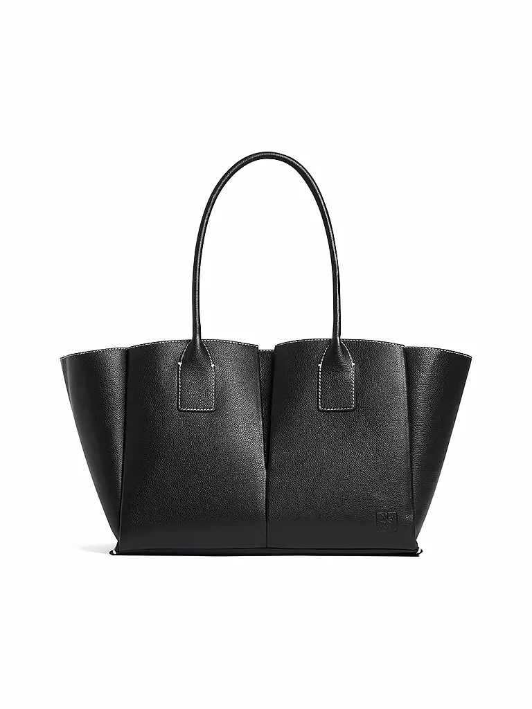LE TANNEUR | Ledertasche - Shopper  | Noir
