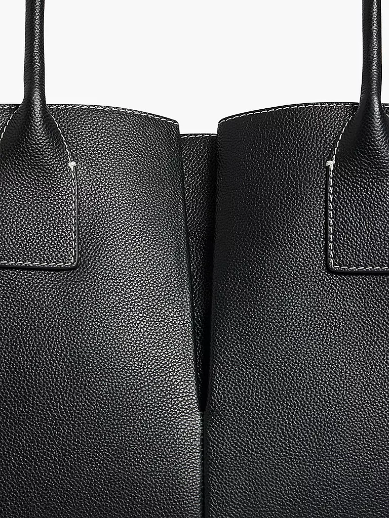 LE TANNEUR | Ledertasche - Shopper  | Noir